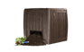 Compostador de exterior Deco Composter - 72x74x69,5 cm y 340L - Marrón